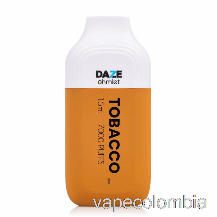 Kit Vape Completo 7 Daze Ohmlet 7000 Tabaco Desechable